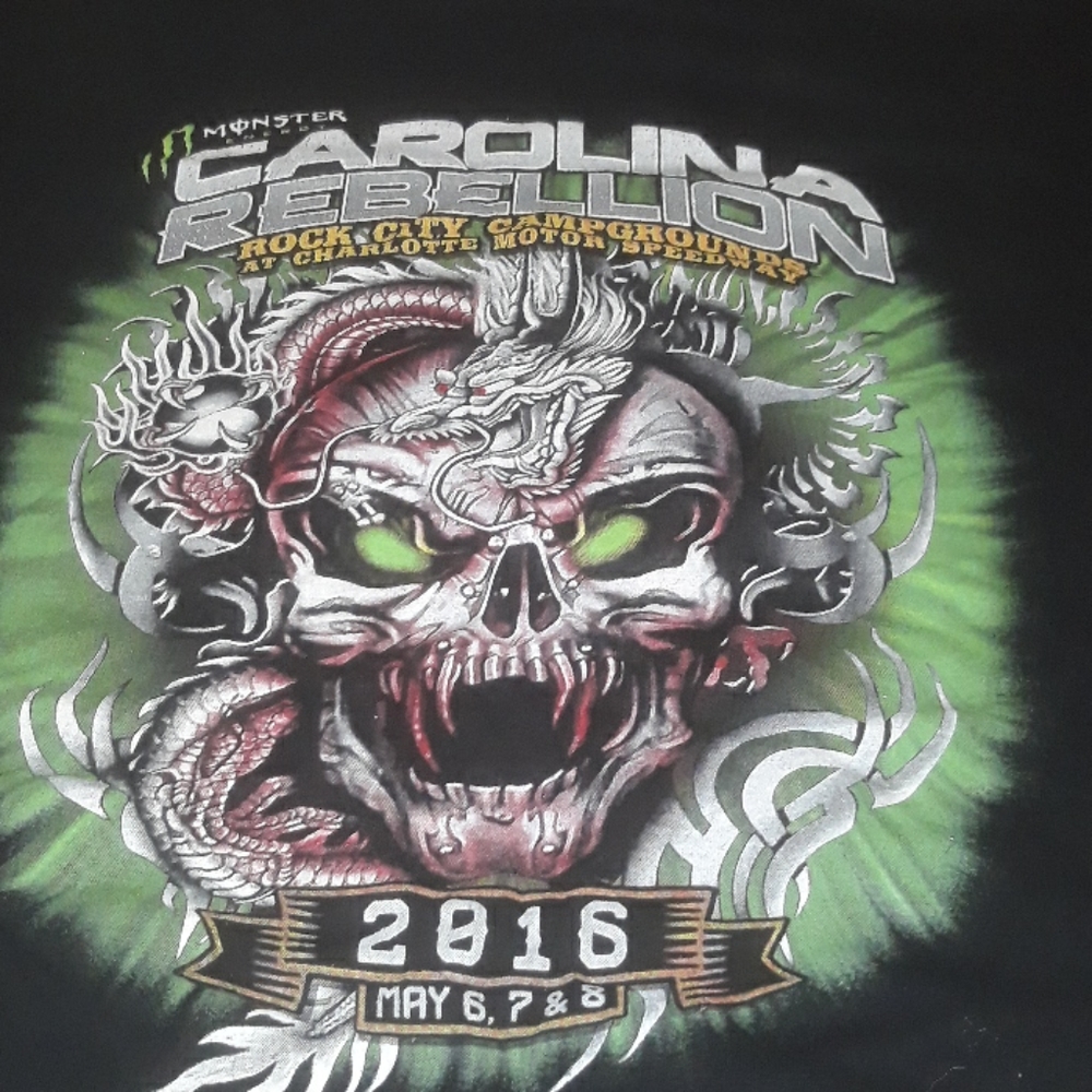 2016 Carolina Rebellion Tour Shirt